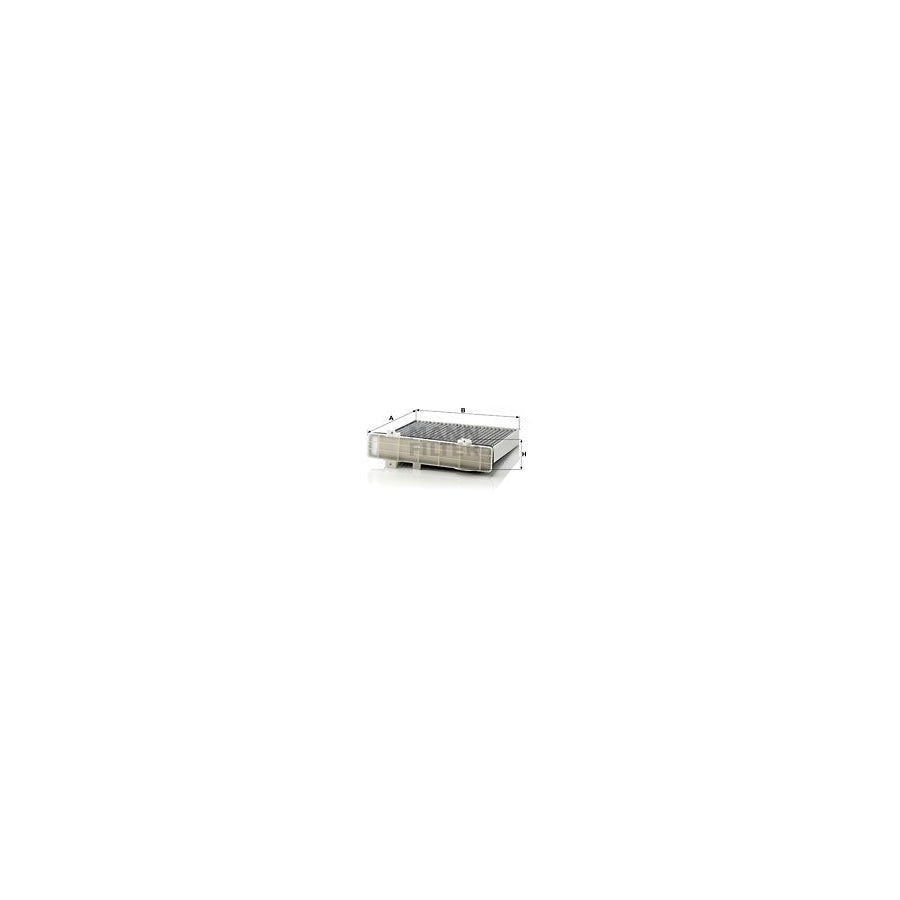 MANN-FILTER CUK 2230/1 Pollen filter Activated Carbon Filter