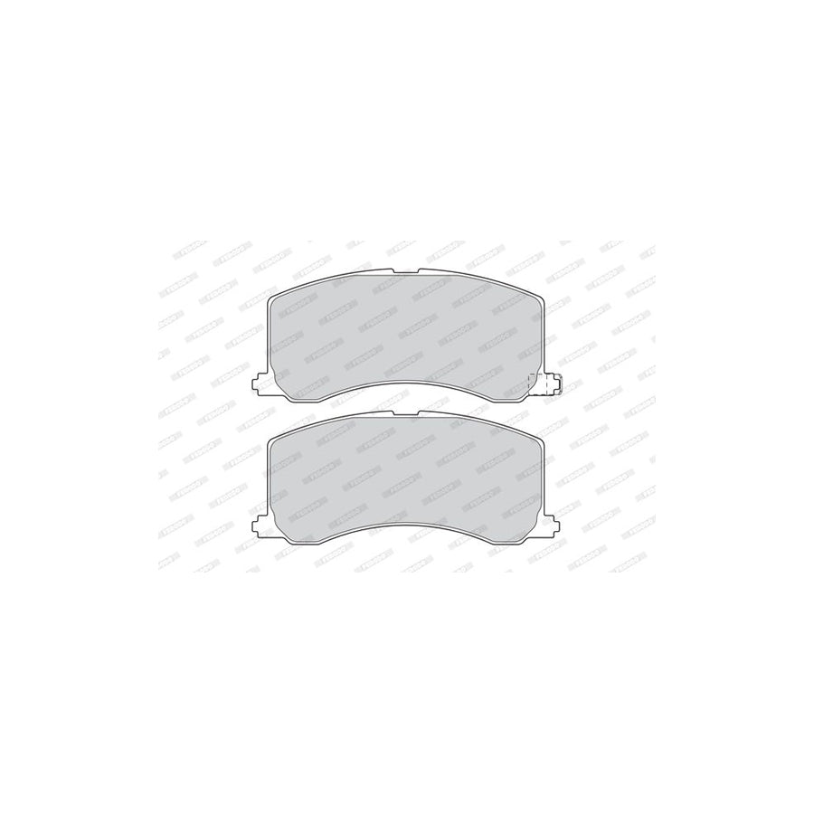 Ferodo Sl Fsl1840 Brake Pad Set With Acoustic Wear Warning With Spring