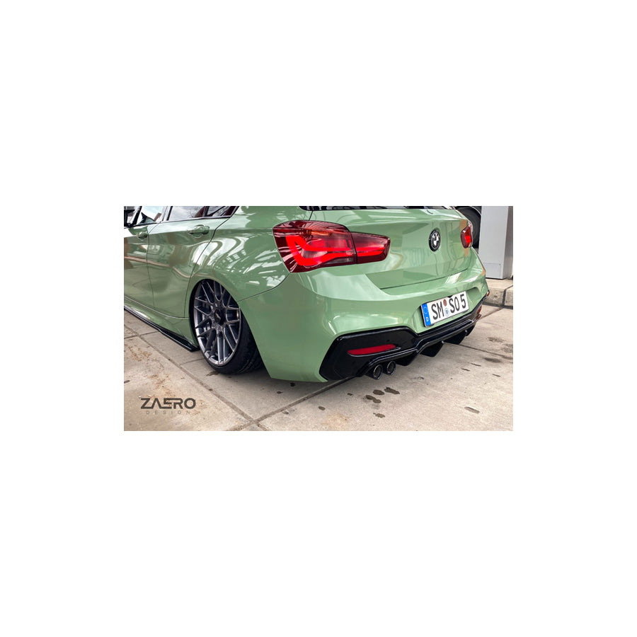 Zaero BMW F20 F21 LCI EVO-1 Rear Diffuser (Inc. 118i, 120i, 125i & M140i)