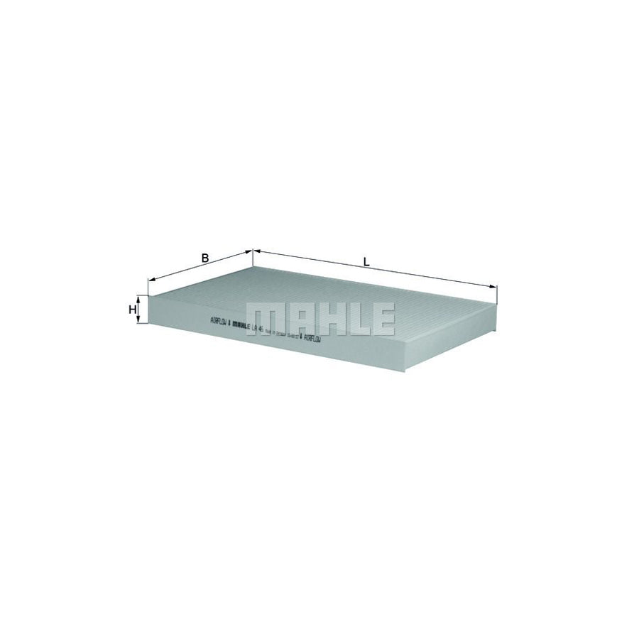 MAHLE ORIGINAL LA 46 Pollen filter Particulate Filter