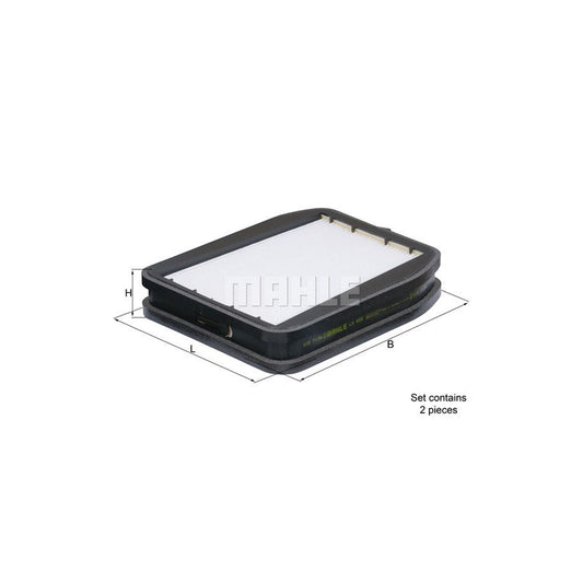 MAHLE ORIGINAL LA 455/S Pollen filter suitable for MERCEDES-BENZ E-Class Particulate Filter