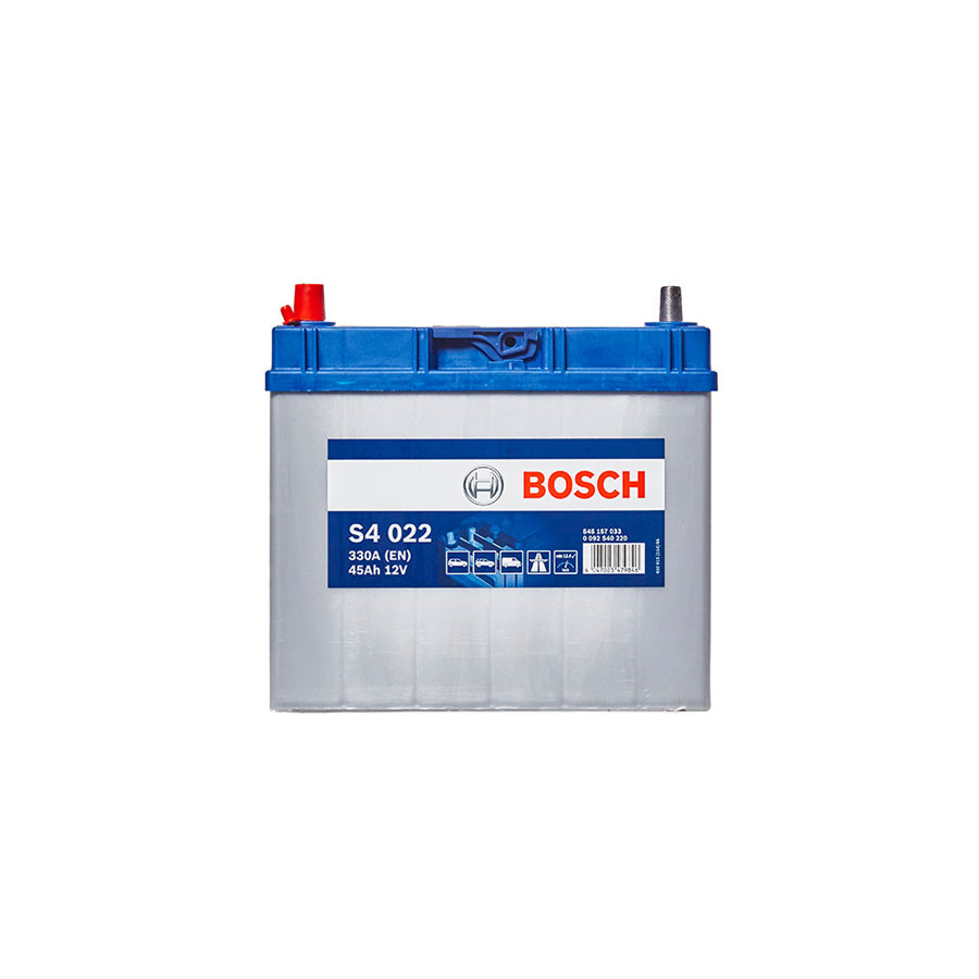 Bosch S4 Car Battery 155 4 Year Guarantee S4022