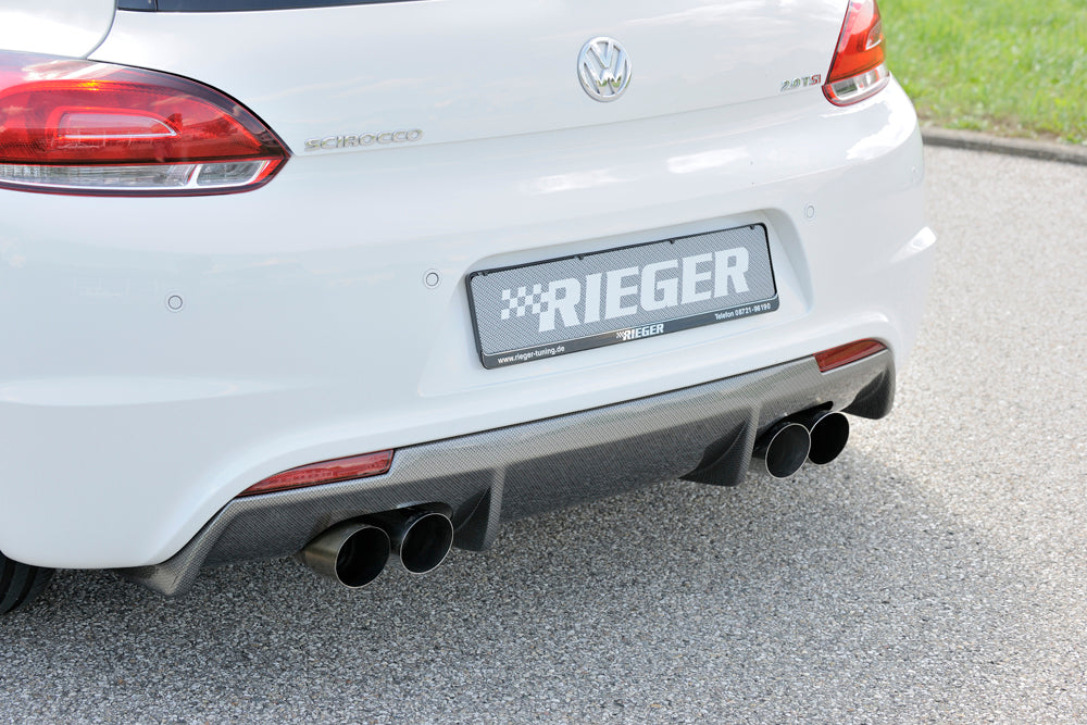 Rieger 00099256 VW 13 Mk3 Scirocco Rear Diffuser