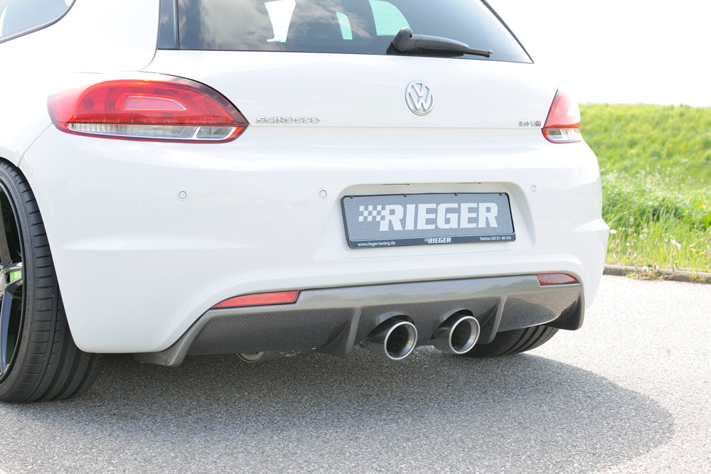 Rieger 00099255 VW 13 Mk3 Scirocco Rear Diffuser