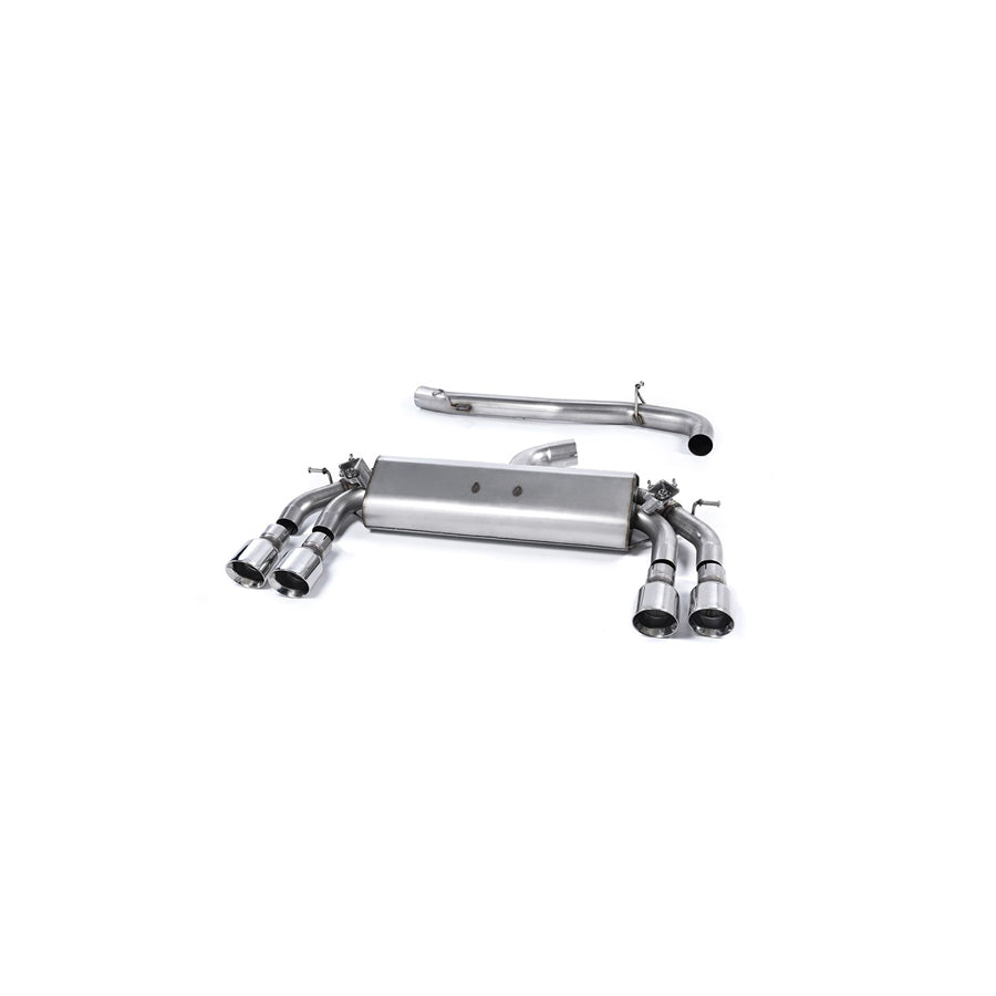 MillTek Audi 8V S3 Non-Resonated Cat-Back Race Exhaust