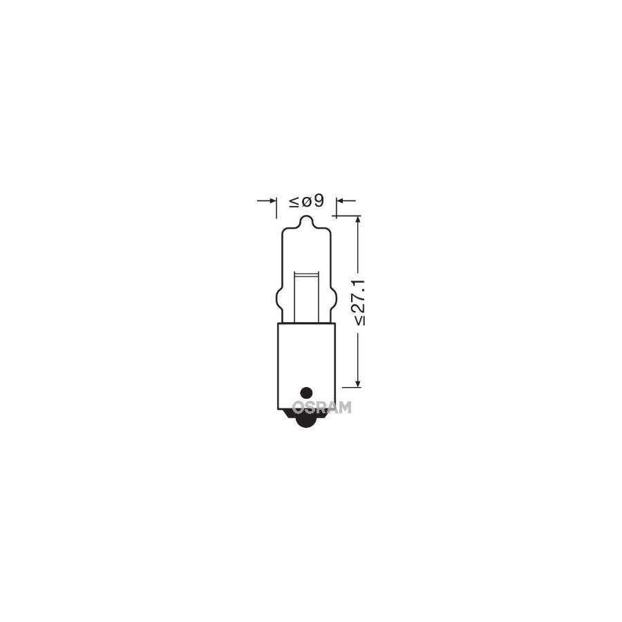 OSRAM ORIGINAL 64115 Bulb, interior light Socket Bulb, 12V, 20W