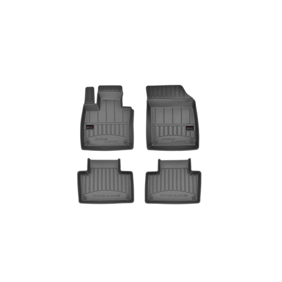 FROGUM 3D407831 Floor mat set for VOLVO XC90 II (256) Elastomer, Front and Rear, Quantity: 4, Black