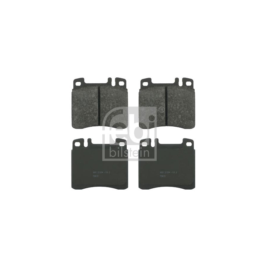 Febi Bilstein 16249 Brake Pad Set Suitable For Mercedes Benz S Class Saloon W140 Front Axle Incl Wear Warning Contact