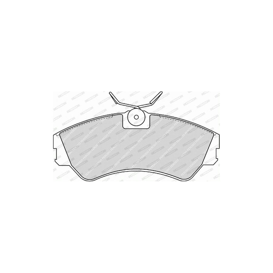 Ferodo Premier Eco Friction Fvr785 Brake Pad Set For Vw Transporter Not Prepared For Wear Indicator With Brake Caliper Screws With Accessories