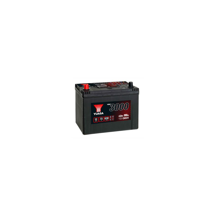 Yuasa YBX3031 SMF Car Battery 12V 72Ah