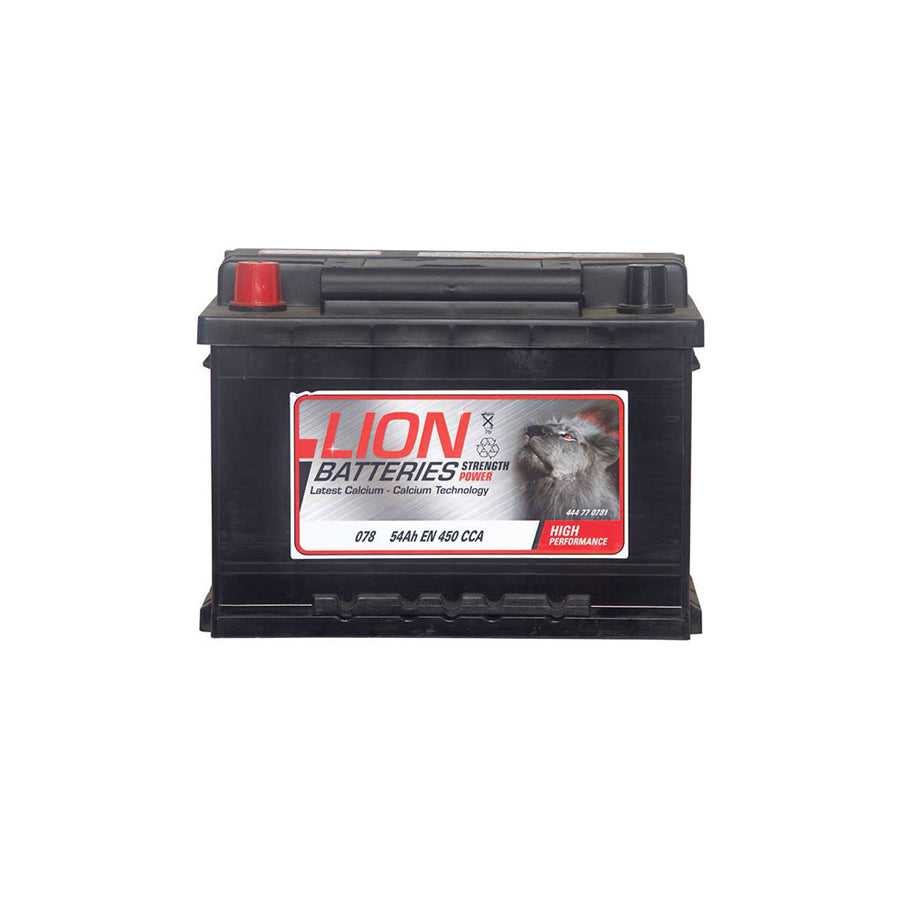 Lion Car Battery - 078 - 3 Year Guarantee