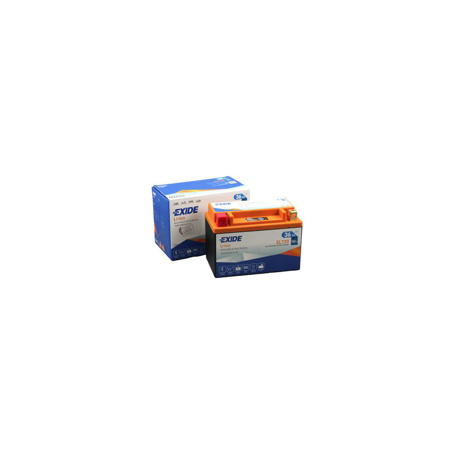 Exide ELTX9 Li-ion Lithium Motorbike Battery 12V | Duco Car Parts UK Car Parts