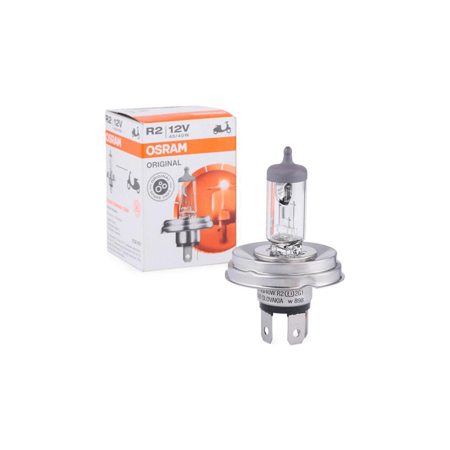 OSRAM ORIGINAL 64183 Bulb, spotlight R2 (Bilux) 12V 45/40W P45t 3200K Halogen