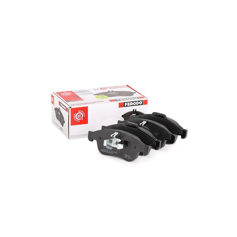 Ferodo Premier Eco Friction Fdb4180 Brake Pad Set Not Prepared For Wear Indicator With Piston Clip Without Accessories