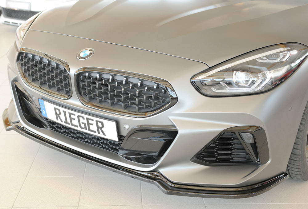 Rieger 00088204 BMW Z4 G4Z/G29 Front Splitter - Glossy Black
