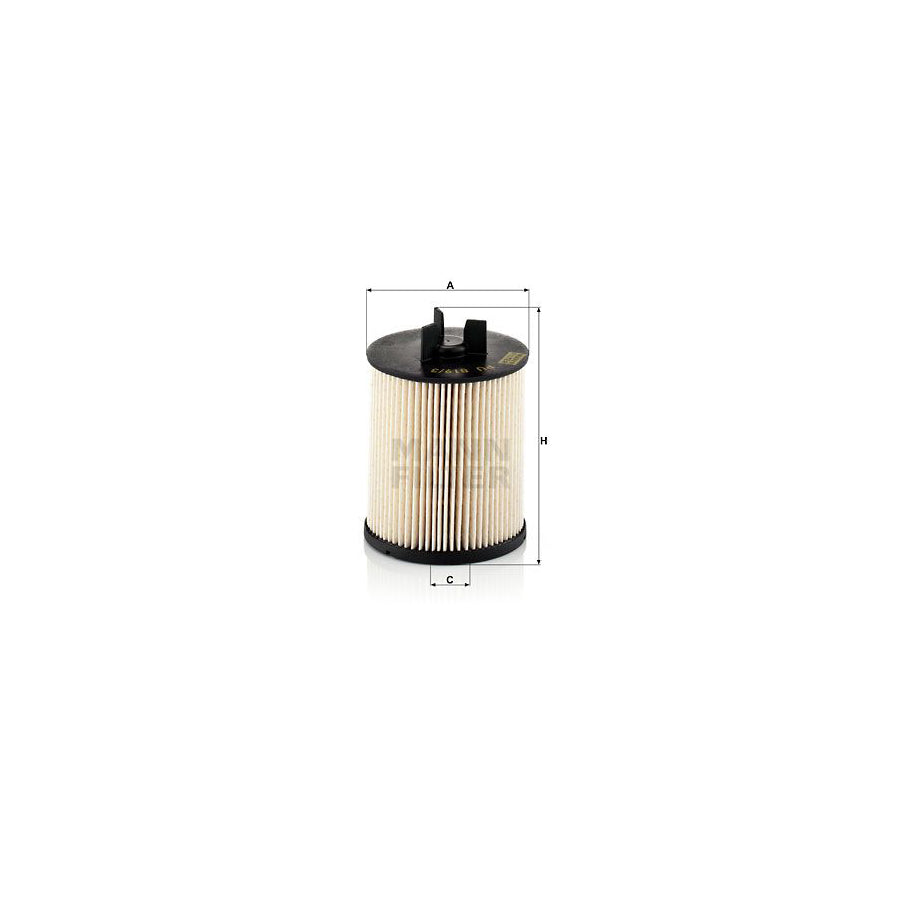 MANN-FILTER PU 819/3 x Fuel filter for AUDI A2 (8Z0) with seal