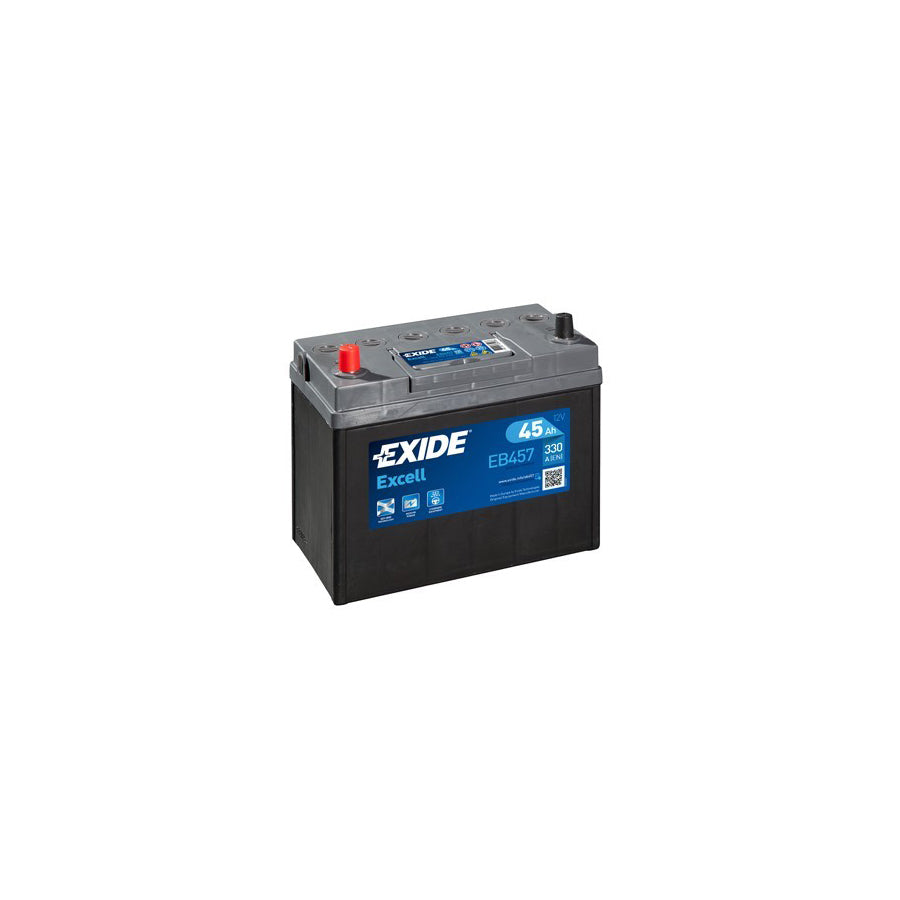 Exide EB457 Excell Car Battery 45AH 330A 155SE | Duco Car Parts UK Car Parts