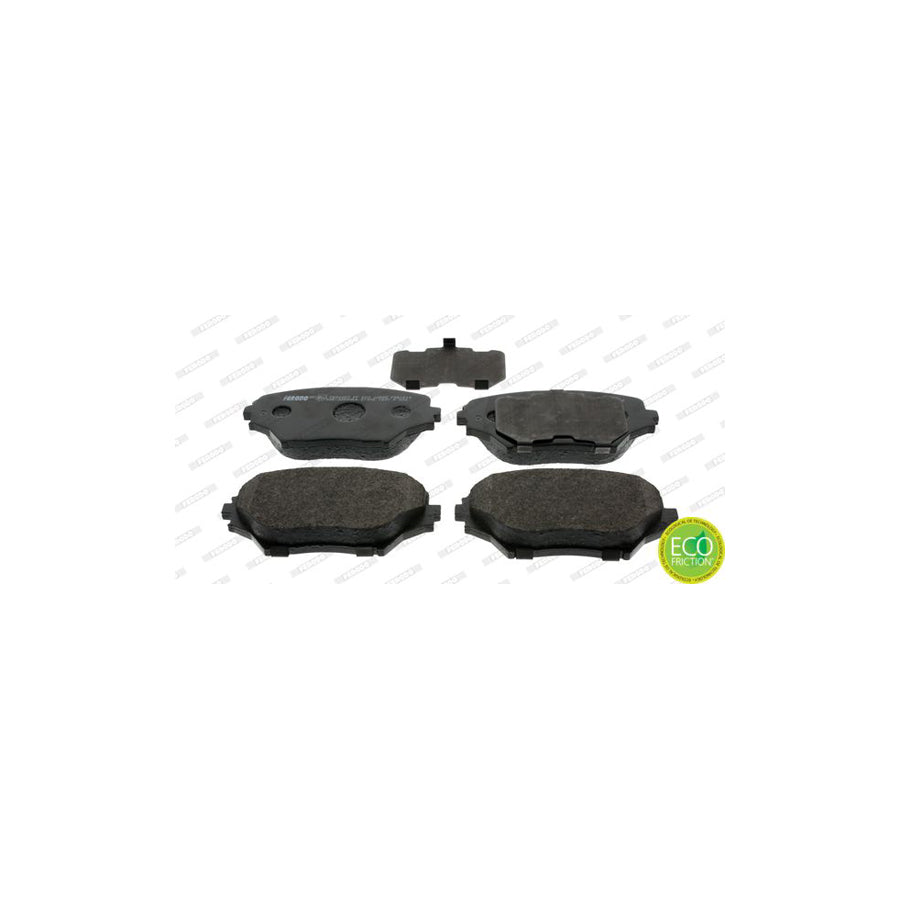 Ferodo Premier Eco Friction Fdb1514 Brake Pad Set Not Prepared For Wear Indicator Without Accessories