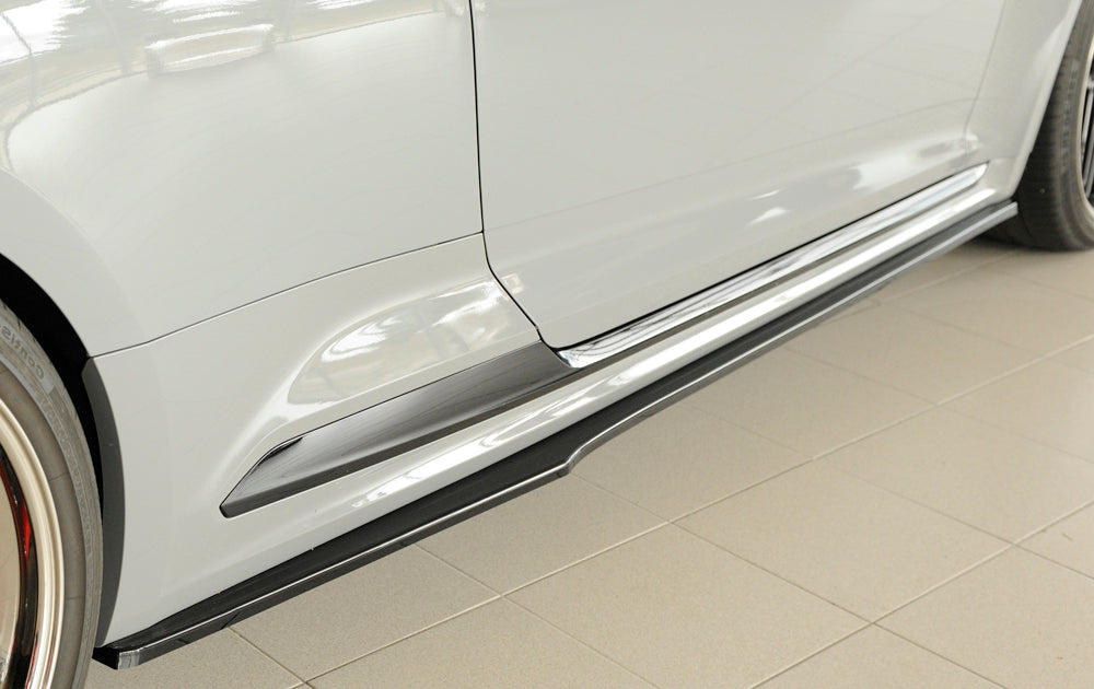 Rieger 00088208 Audi B9 F5 RS5 Right Side Skirt Splitter - Glossy Black