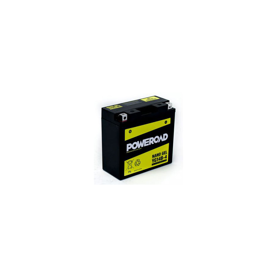 Poweroad YG14B-4 GEL Motorcycle Battery