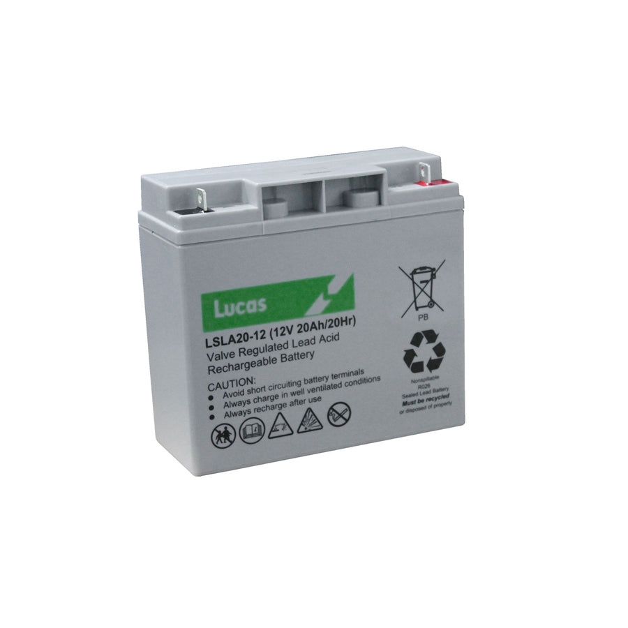 Lucas LSLA20-12 SLA Battery 12V 20Ah