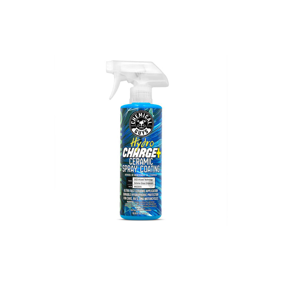 Chemical Guys HydroCharge Plus High-Gloss Hydrophobic SiO2 Ceramic Spray Coating | Duco Car Parts UK Car Parts