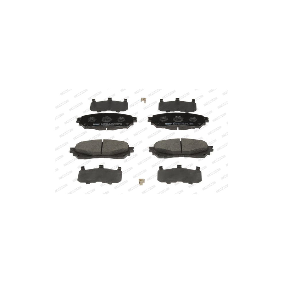 Ferodo Premier Eco Friction Fdb4891 Brake Pad Set For Mazda 6 With Acoustic Wear Warning Without Accessories