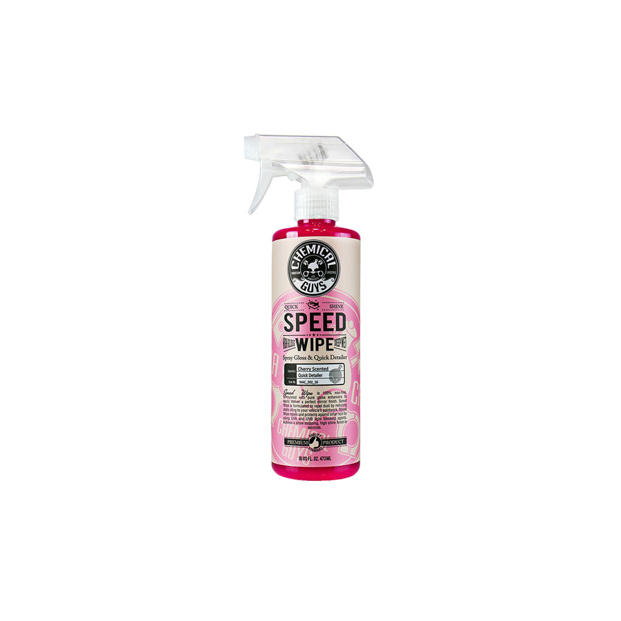 Chemical Guys Speed Wipe Quick Detailer & High Shine Spray Gloss 16oz | Duco Car Parts UK Car Parts