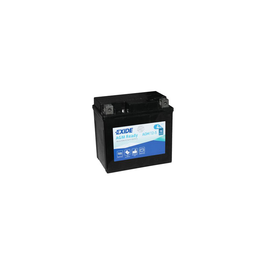 Exide AGM12-5 Motorcycle Battery 12V (4910) | Duco Car Parts UK Car Parts