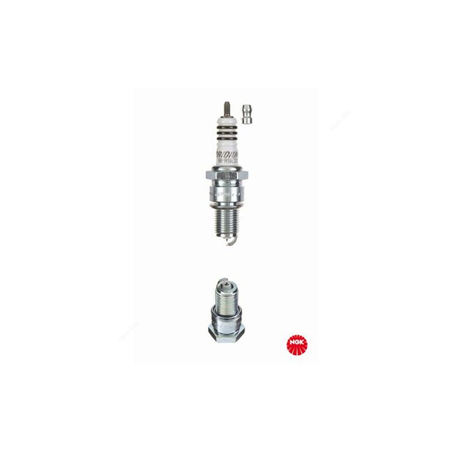 NGK BPR9EIX (6853) - Iridium IX Spark Plug / Sparkplug - Taper Cut Ground Electrode