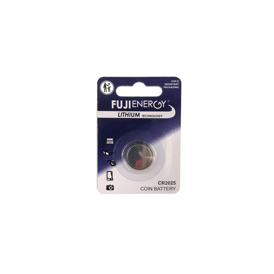Fuji Energy Lithium CR2025 Coin Cell