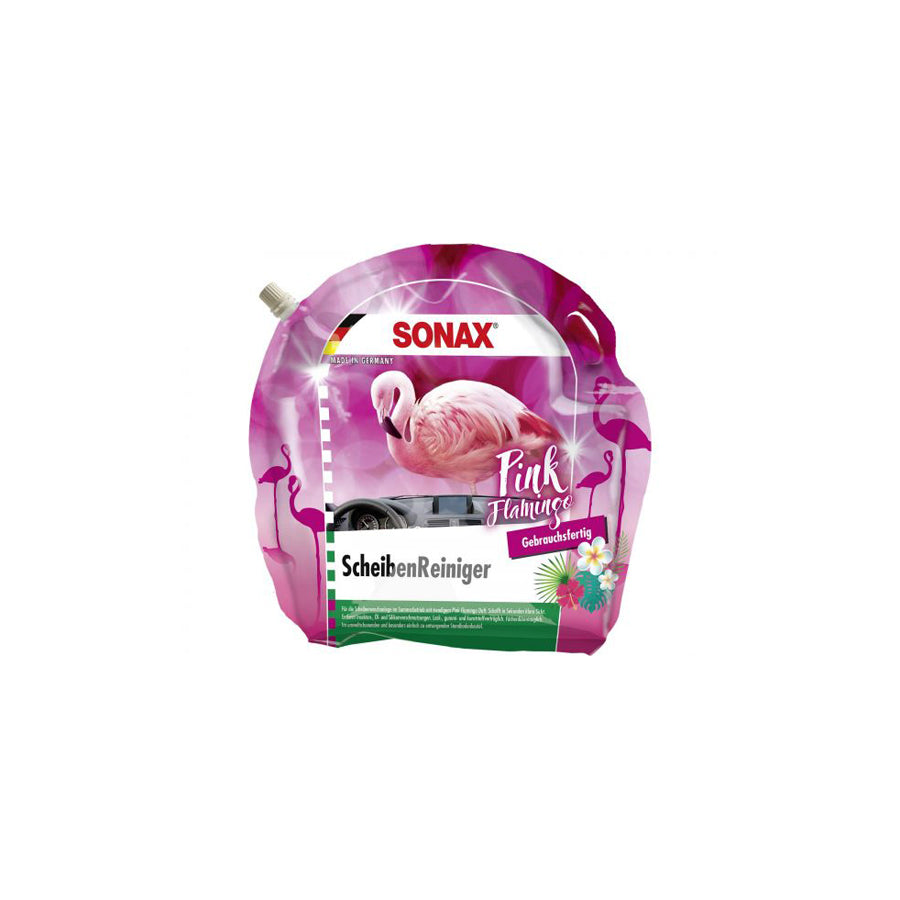 Sonax Windscreen Wash ready-to-use Pink Flamingo (pouch) 3L | ML Performance Car Care