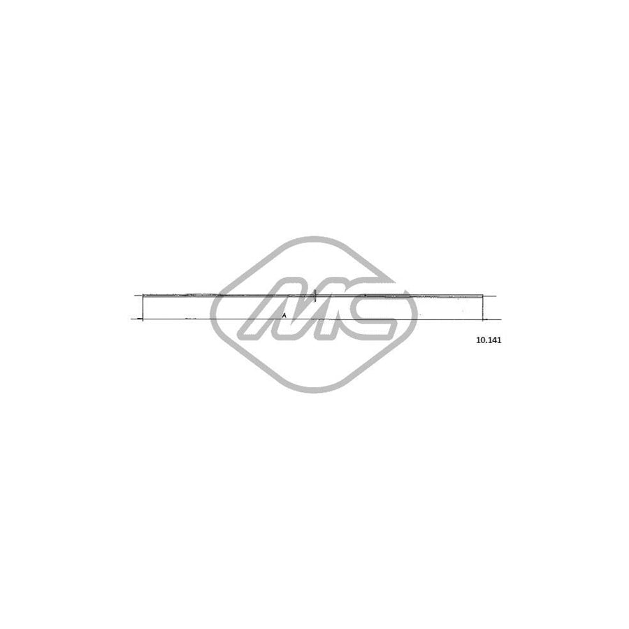 Metalcaucho 83295 Accelerator Cable | Duco Car Parts UK Car Parts