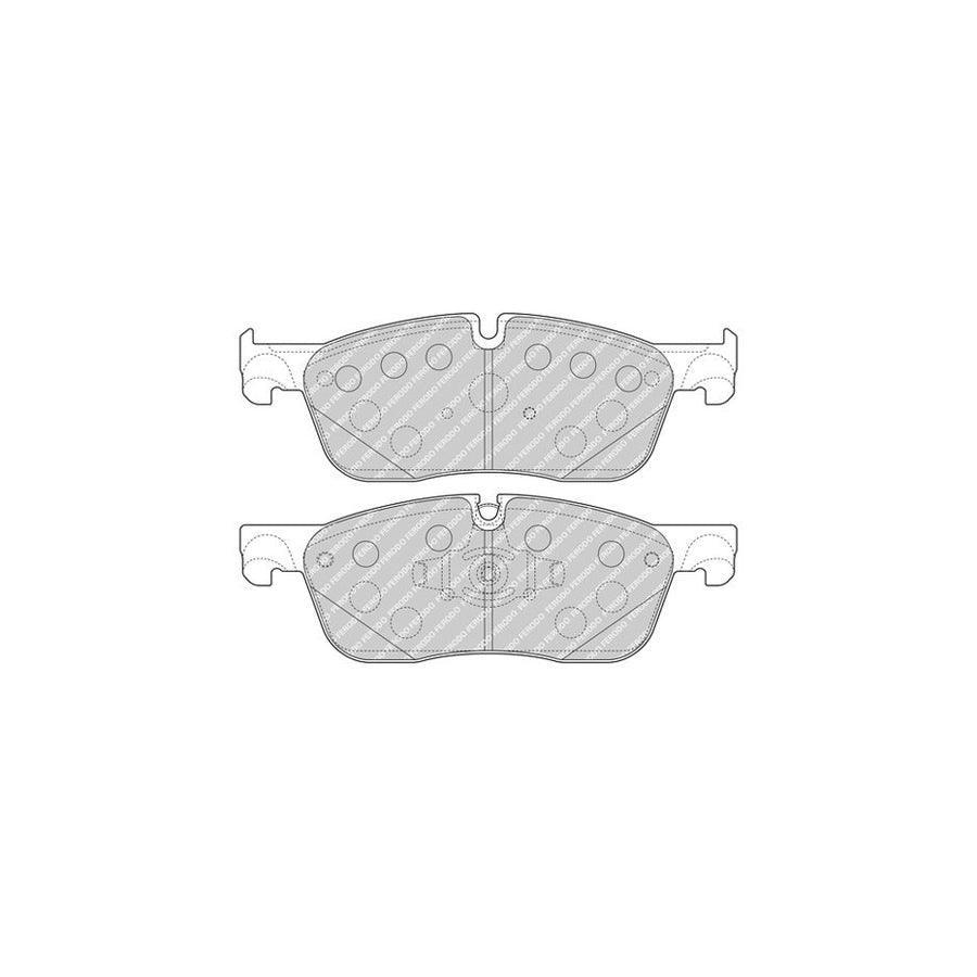 Ferodo Premier Eco Friction Fdb4926 Brake Pad Set Prepared For Wear Indicator With Piston Clip Without Accessories