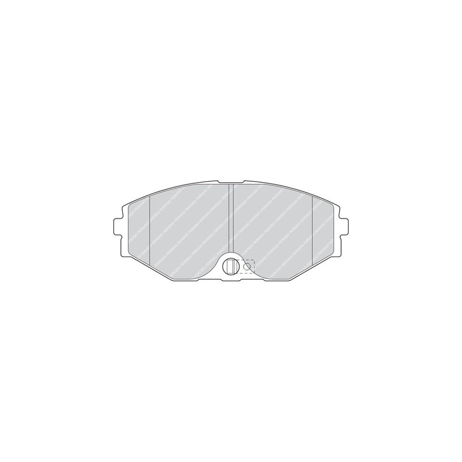 Ferodo Fsl979 Brake Pad Set Fuse Technology Not Prepared For Wear Indicator