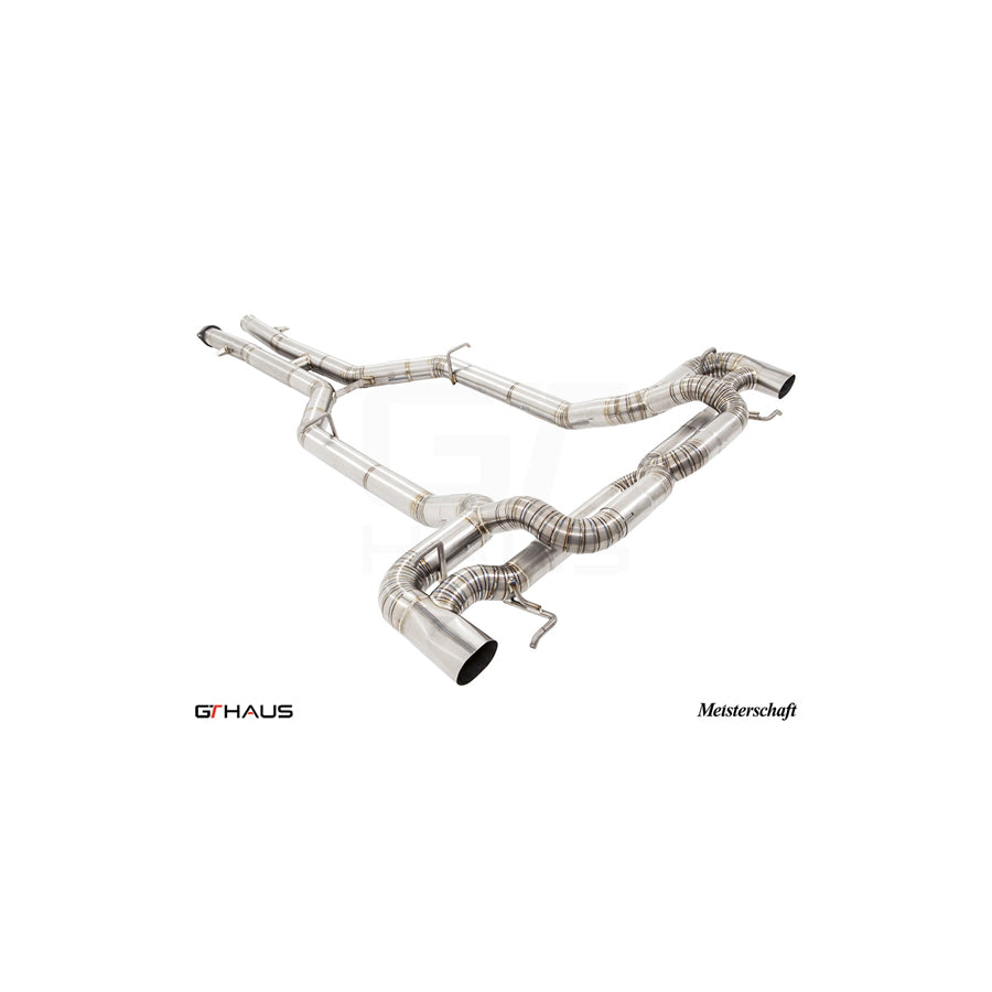 GTHaus Mercedes-AMG C190 M178 Meisterschaft Performance Cat-Back Exhaust System (AMG GT, GT S & GT C)