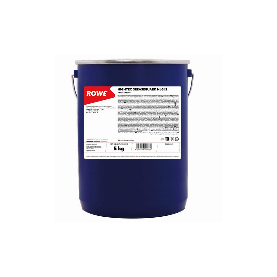 ROWE HIGHTEC, GREASEGUARD NLGI 2 50000-0050-99 Grease | Duco Car Parts UK Car Parts