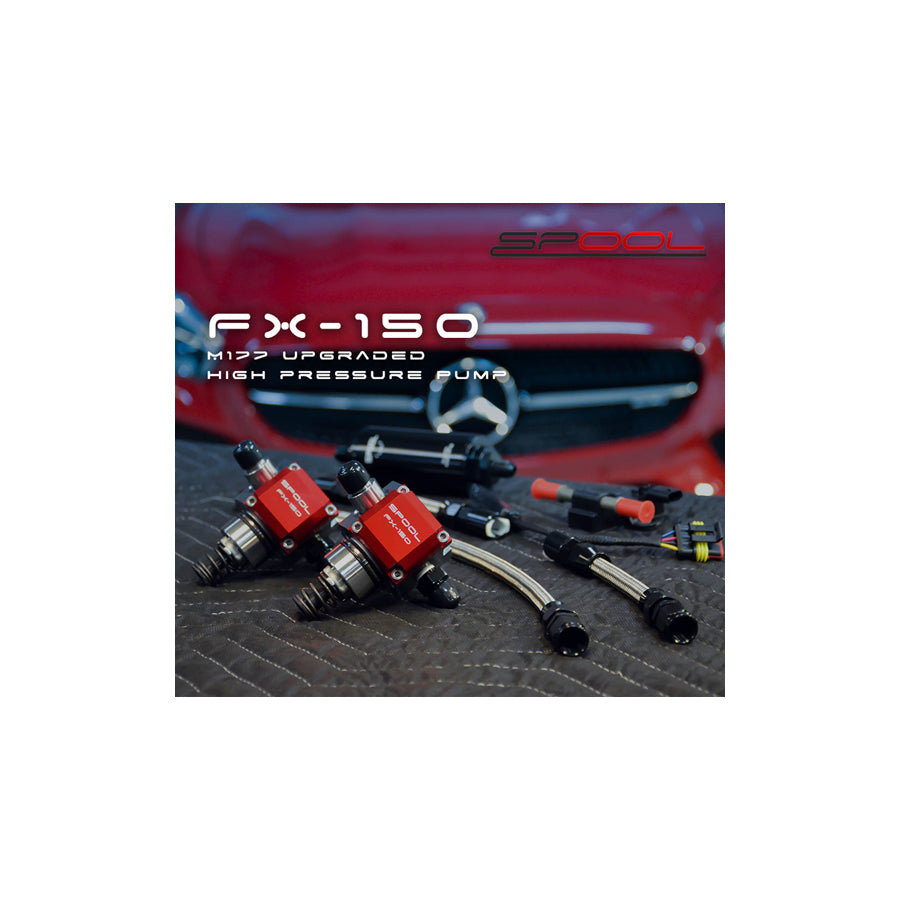 Spool Performance Mercedes-AMG M177 FX-150 Upgraded High Pressure Fuel Pump Kit (W205 C 63 & X253 GLC 63)