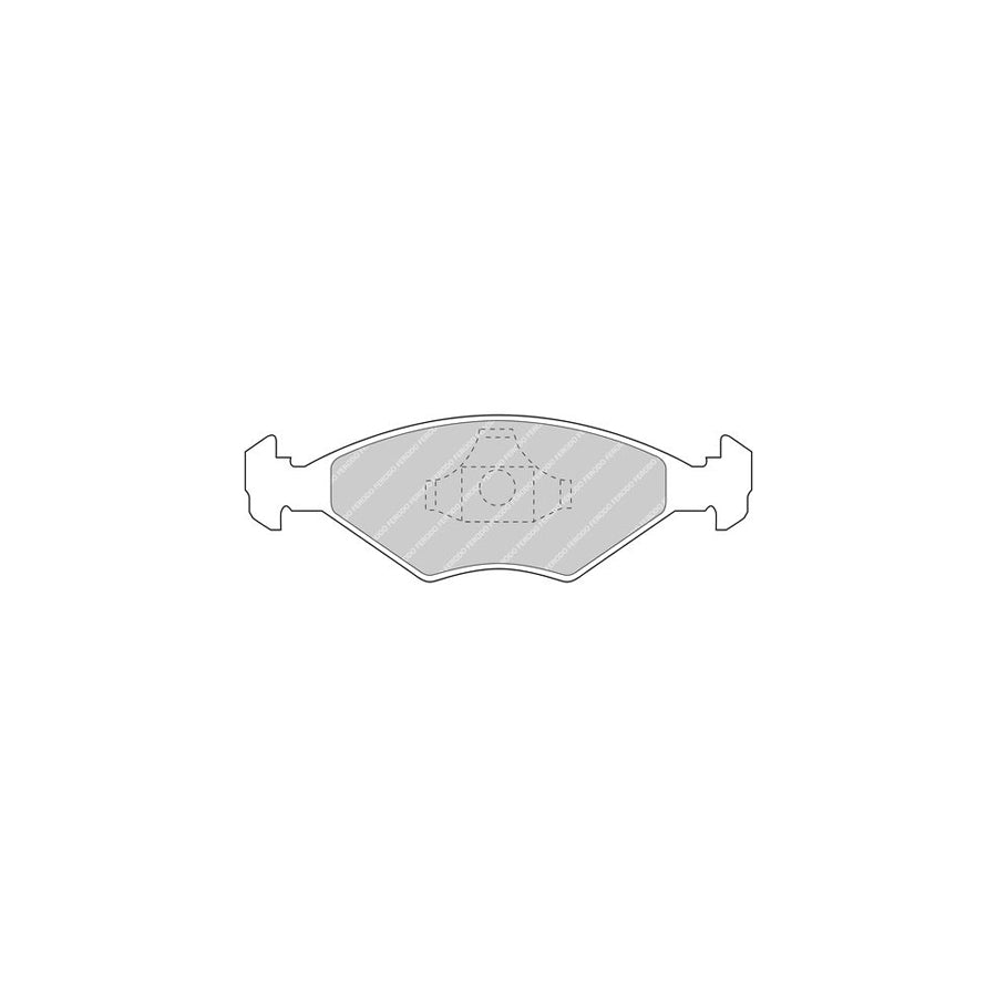 Ferodo Premier Fdb39 Brake Pad Set Not Prepared For Wear Indicator