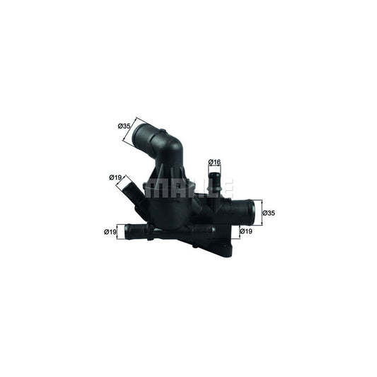 MAHLE ORIGINAL TH 54 80 Engine thermostat Opening Temperature: 80°C, without gasket / seal