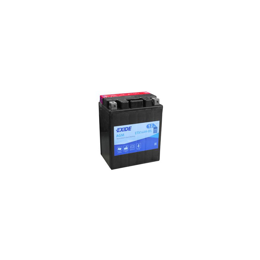 Exide ETX14AH-BS 12V Motorcycle Battery | Duco Car Parts UK Car Parts