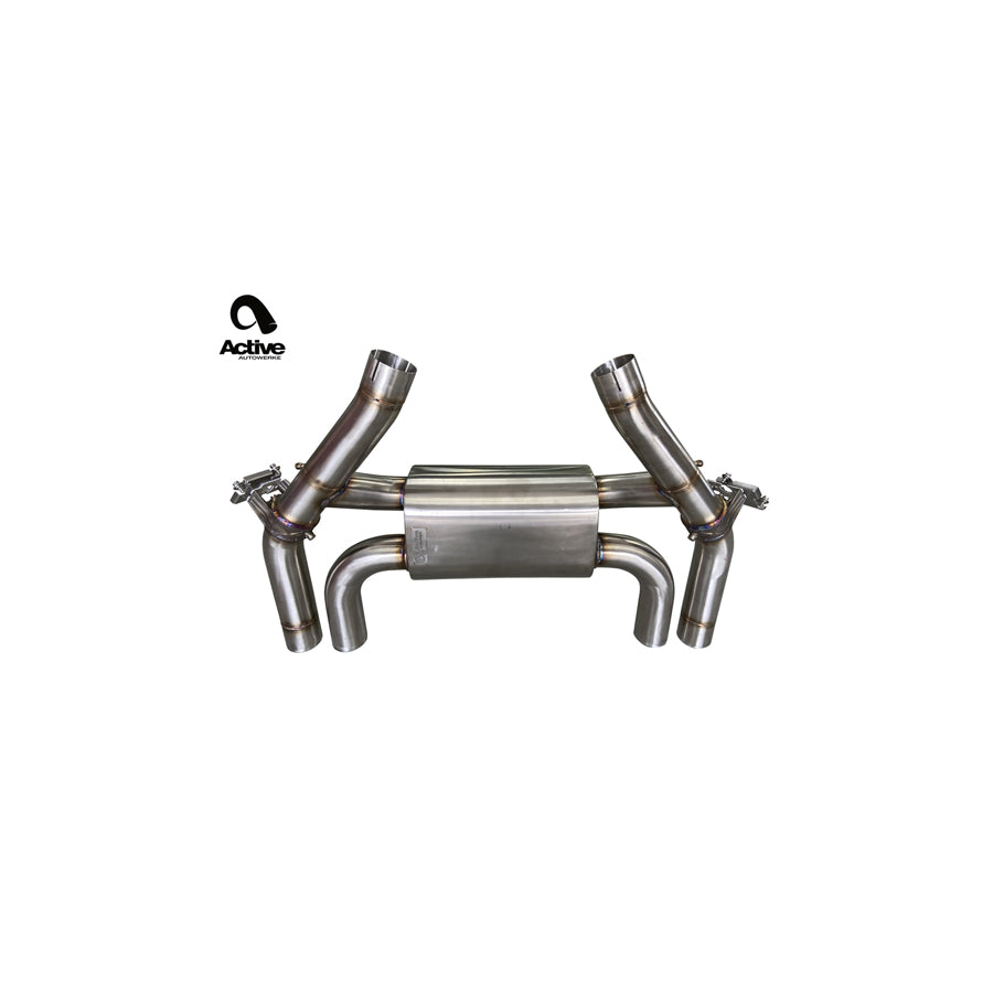 Active Autowerke BMW F87 LCI M2 Competition Valved Rear Axle-Back Exhaust