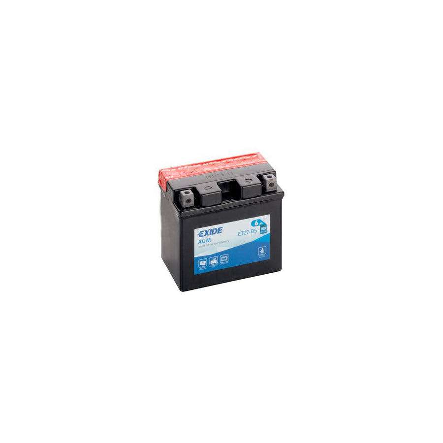 Exide ETZ7-BS 12V Motorcycle Battery | Duco Car Parts UK Car Parts