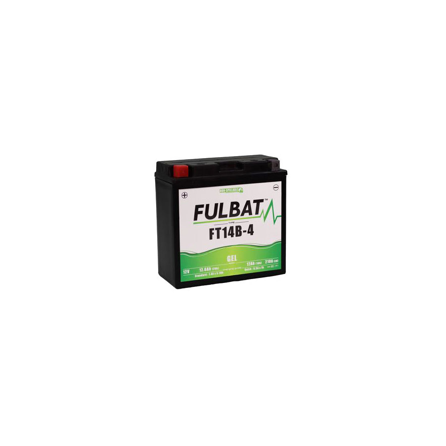 Fulbat FT14B-4 GEL Motorcycle Battery YT14B-4
