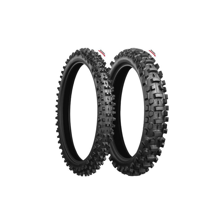 Bridgestone Motocross M102 Rear 110/90 19 62M Motorcycle Summer Tyre