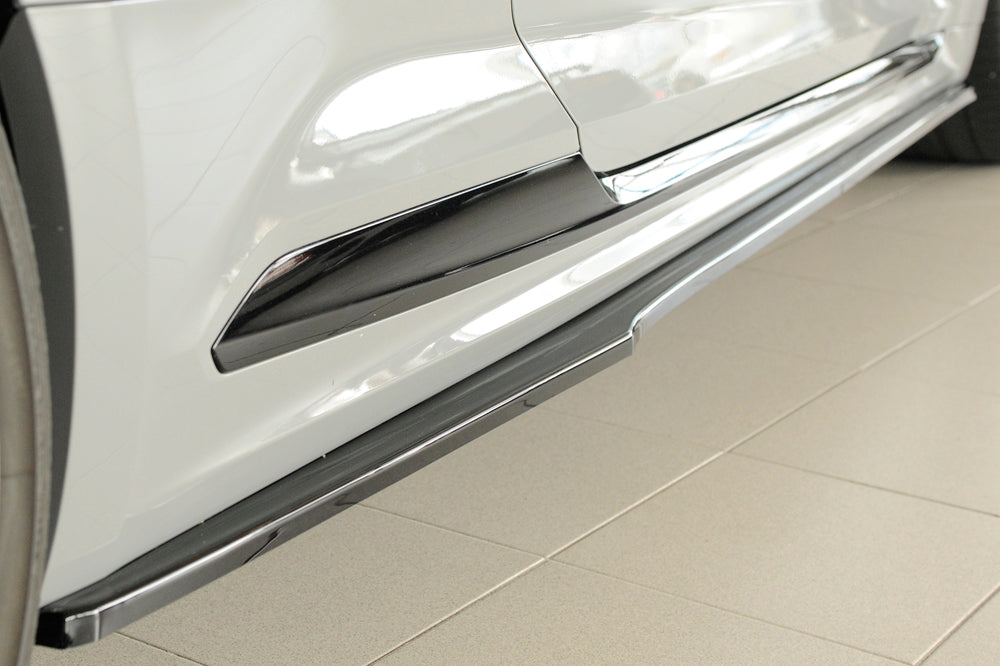 Rieger 00088208 Audi B9 F5 RS5 Right Side Skirt Splitter - Glossy Black