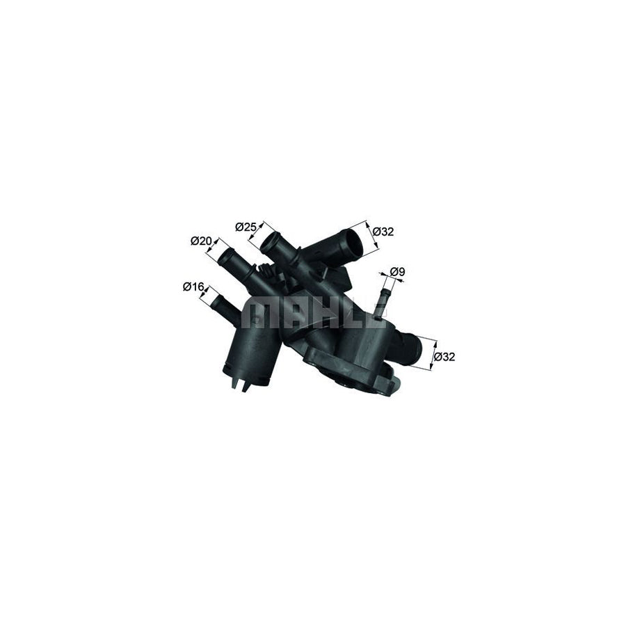 MAHLE ORIGINAL TM 4 109 Engine thermostat Opening Temperature: 109°C, with seal