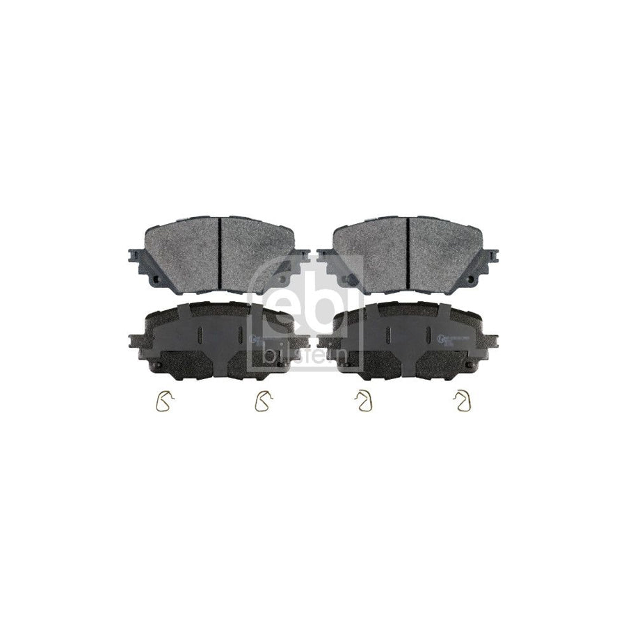 Febi Bilstein 170663 Brake Pad Set Front Axle With Staples