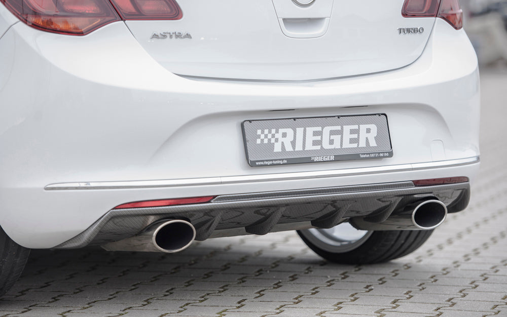 Rieger 00099272 Opel Astra J Rear Diffuser
