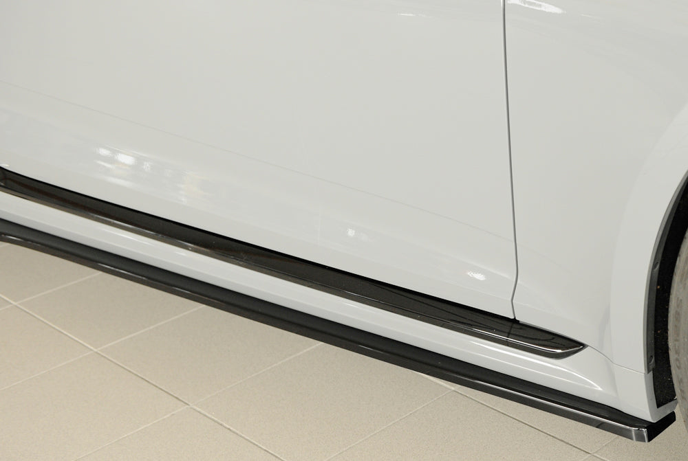 Rieger 00088208 Audi B9 F5 RS5 Right Side Skirt Splitter - Glossy Black